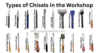 Different Types of Chisels in the Workshop - Post Thumbnail
