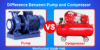 Difference Between Pump and Compressor - Post Thumbnail